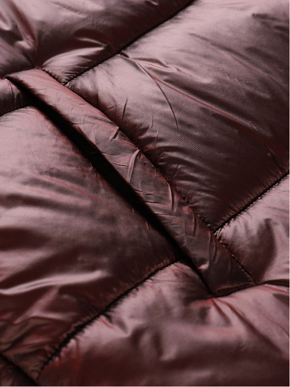 ALPINE PRO Дамска ватирана зимна жилетка в цвят бордо ALPINE PRO UREFA