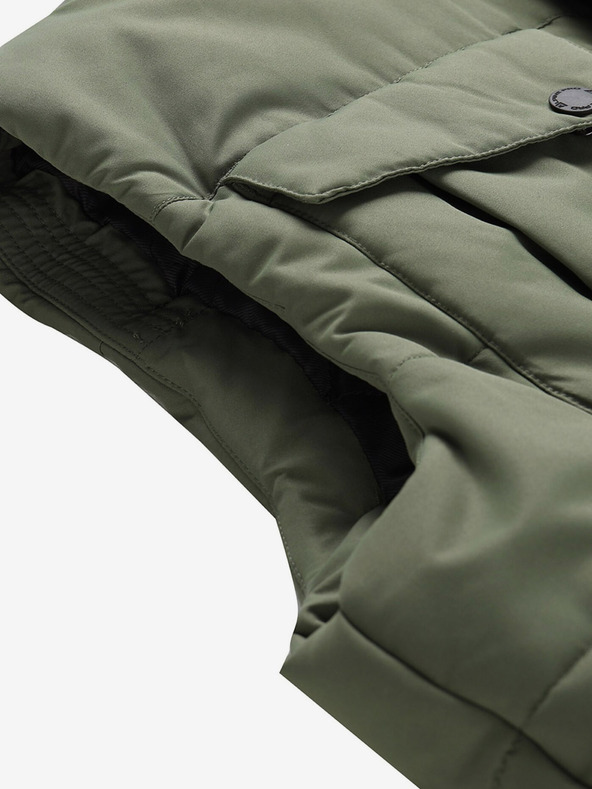 ALPINE PRO Зелена мъжка жилетка с мембрана ALPINE PRO HARD