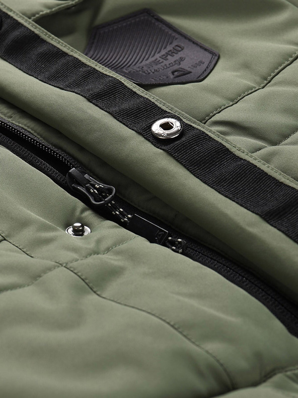 ALPINE PRO Зелена мъжка жилетка с мембрана ALPINE PRO HARD