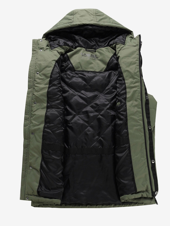 ALPINE PRO Зелена мъжка жилетка с мембрана ALPINE PRO HARD