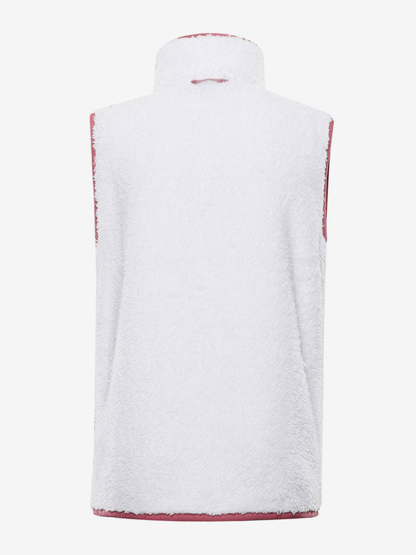 ALPINE PRO Бяла детска жилетка ALPINE PRO OKARO