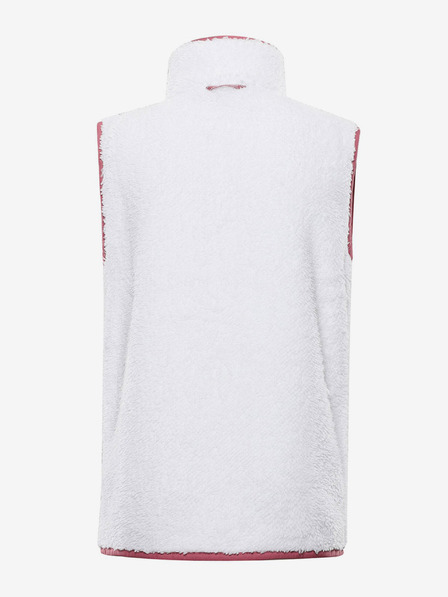 ALPINE PRO Бяла детска жилетка ALPINE PRO OKARO