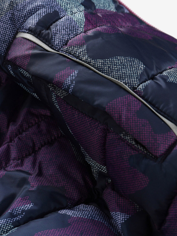 ALPINE PRO Лилаво детско двустранно зимно яке ALPINE PRO EROMO