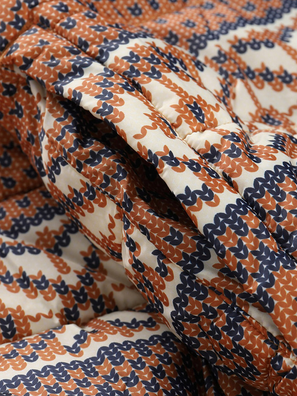 ALPINE PRO Кафяво и синьо мъжко двустранно зимно яке ALPINE PRO EROM