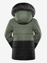 ALPINE PRO Черно-зелено детско зимно яке ALPINE PRO EGYPO
