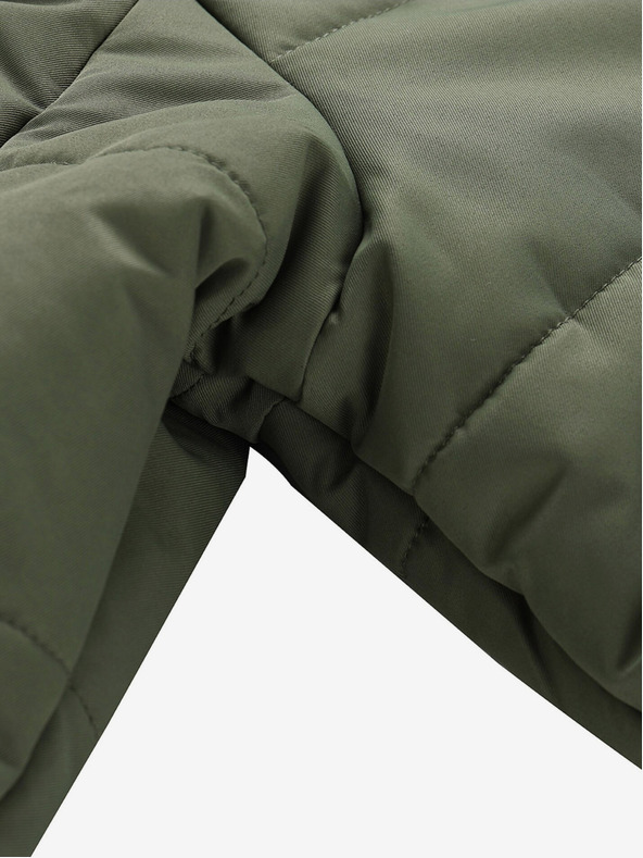 ALPINE PRO Черно-зелено детско зимно яке ALPINE PRO EGYPO