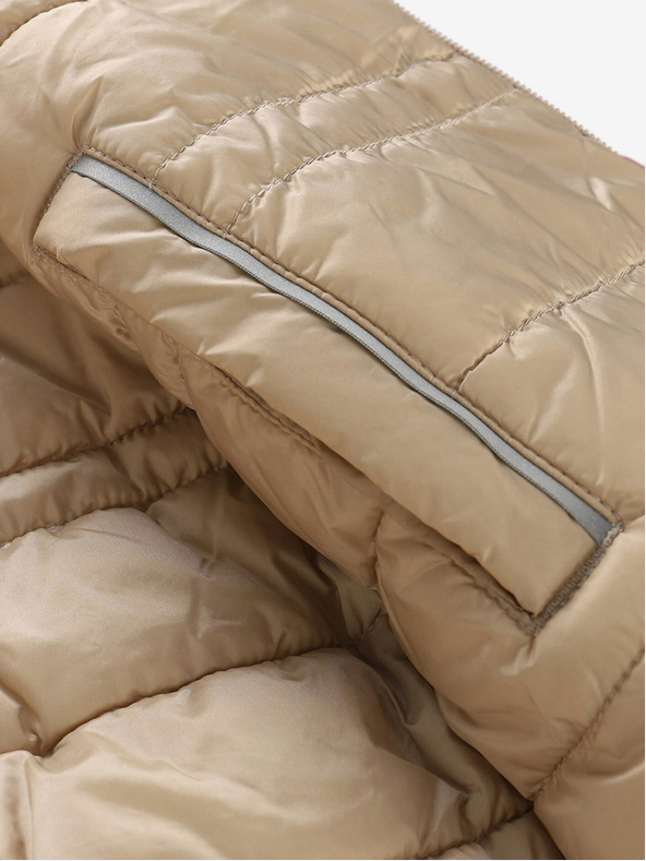 ALPINE PRO Бежово и розово детско двустранно зимно яке ALPINE PRO EROMO