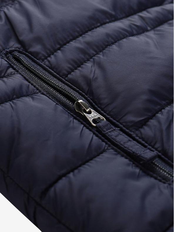 ALPINE PRO Хаки-синьо детско двустранно зимно яке ALPINE PRO EROMO