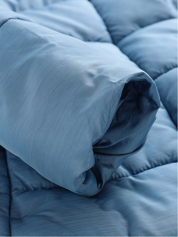 ALPINE PRO Синьо дамско зимно ватирано палто ALPINE PRO EDORA