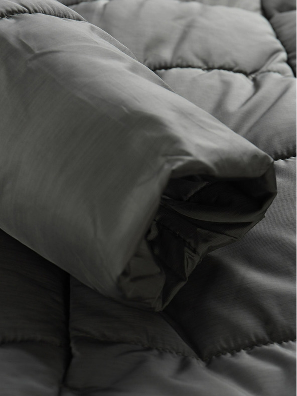 ALPINE PRO Сиво дамско зимно ватирано палто ALPINE PRO EDORA