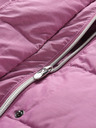 ALPINE PRO Розово дамско зимно ватирано палто ALPINE PRO EDORA