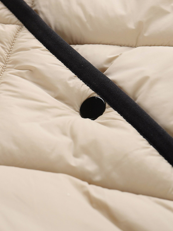 NAX Бежово дамско зимно ватирано палто NAX ZARGA