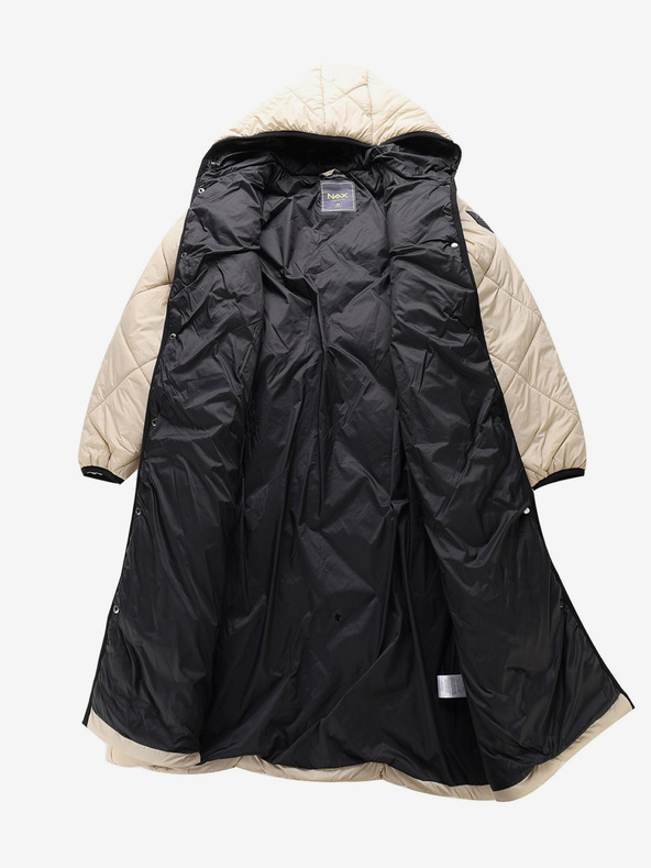 NAX Бежово дамско зимно ватирано палто NAX ZARGA