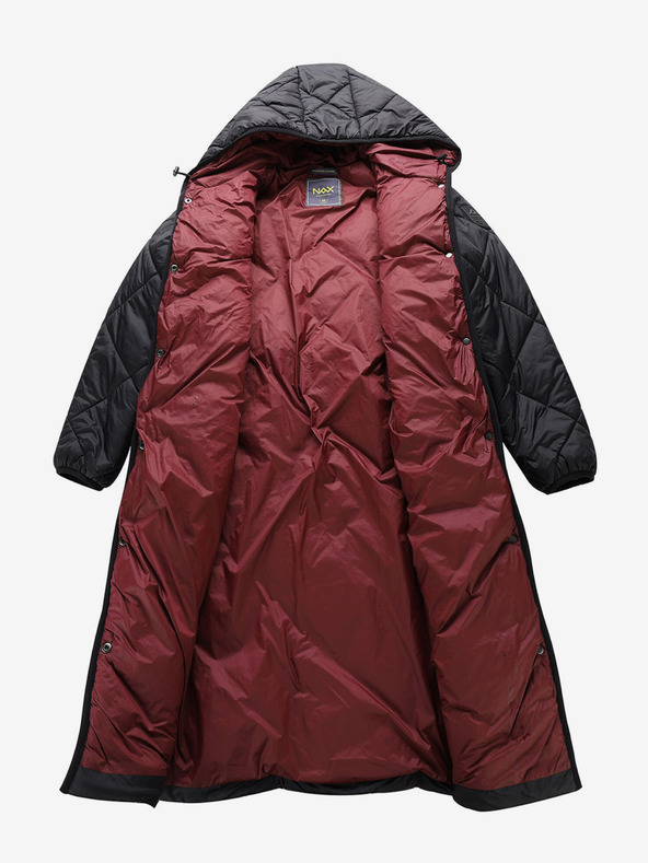 NAX Черно дамско зимно ватирано палто NAX ZARGA