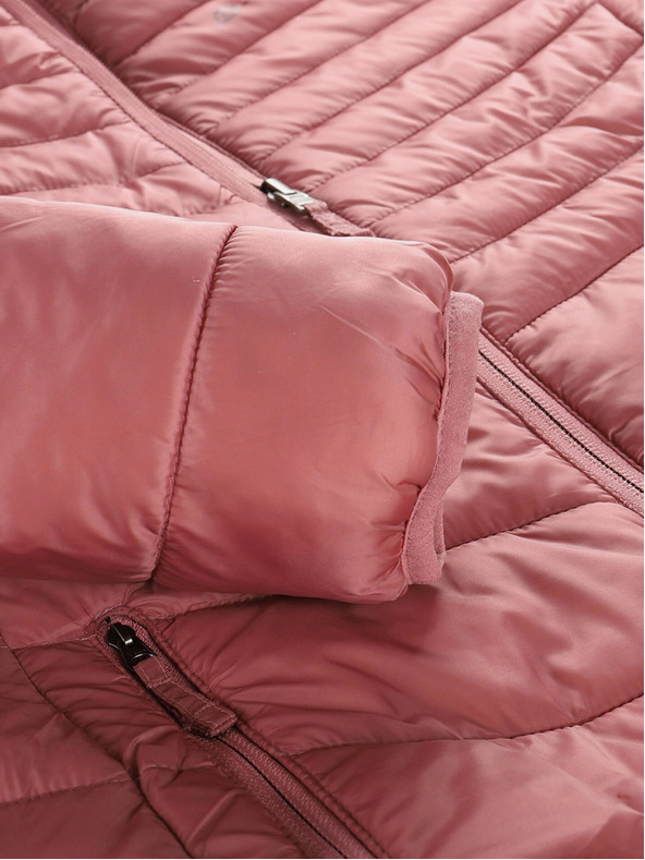 ALPINE PRO Розово дамско двустранно зимно ватирано яке ALPINE PRO EROMA