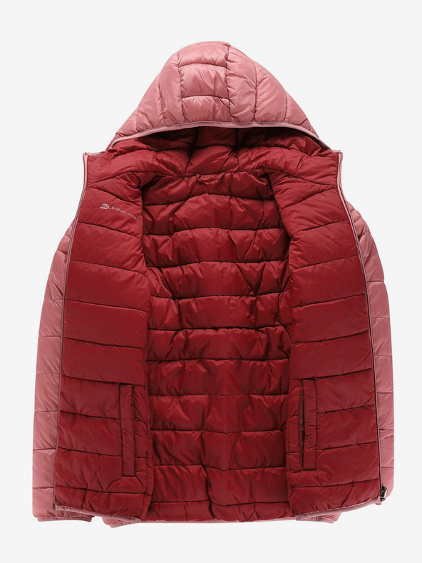 ALPINE PRO Розово дамско двустранно зимно ватирано яке ALPINE PRO EROMA