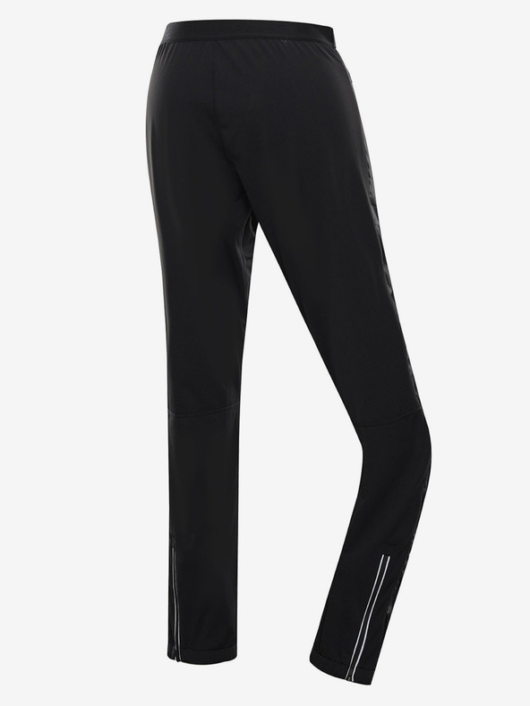 ALPINE PRO Черен дамски бързосъхнещ спортен панталон ALPINE PRO SAMULA