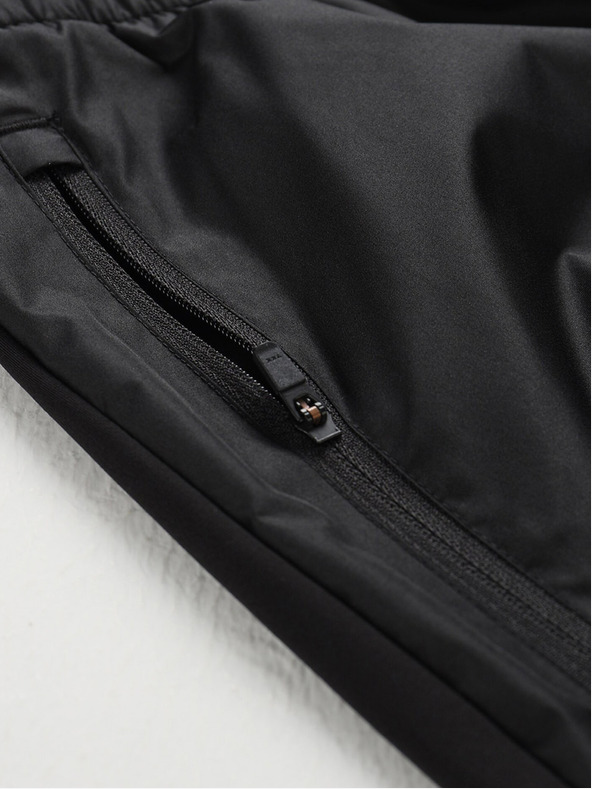 ALPINE PRO Черен дамски бързосъхнещ спортен панталон ALPINE PRO SAMULA