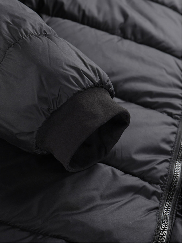 ALPINE PRO Черно мъжко зимно ватирано яке ALPINE PRO ROGIT