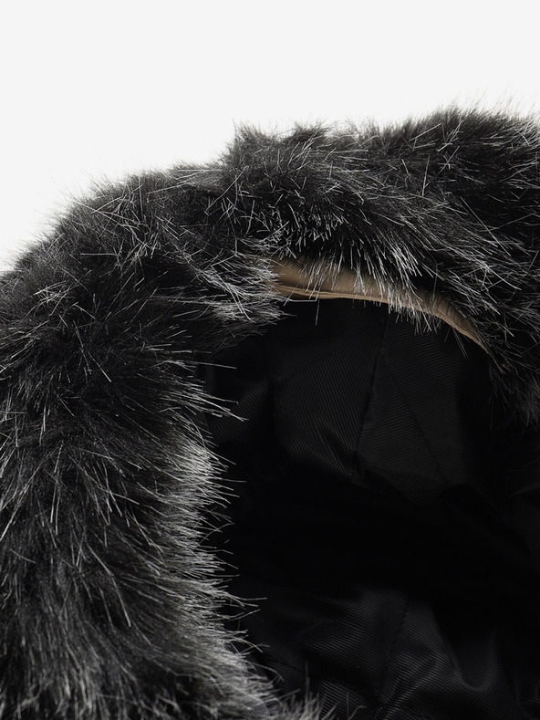 ALPINE PRO Черно-бежово мъжко зимно яке ALPINE PRO EGYP