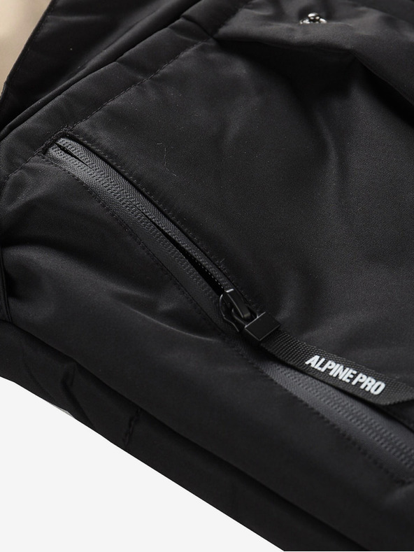 ALPINE PRO Черно-бежово мъжко зимно яке ALPINE PRO EGYP