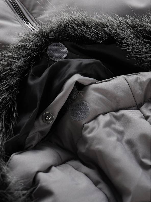 ALPINE PRO Сиво мъжко зимно яке ALPINE PRO LODER