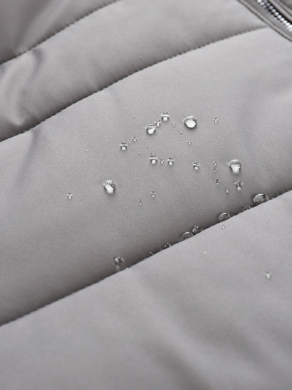 ALPINE PRO Сиво мъжко зимно яке ALPINE PRO LODER