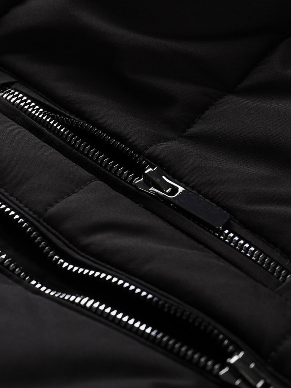 ALPINE PRO Черно мъжко зимно яке ALPINE PRO LODER