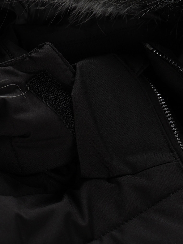 ALPINE PRO Черно мъжко зимно яке ALPINE PRO LODER