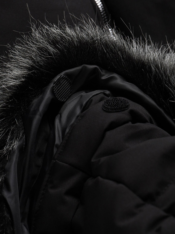 ALPINE PRO Черно мъжко зимно яке ALPINE PRO LODER