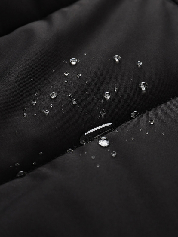 ALPINE PRO Черно мъжко зимно яке ALPINE PRO LODER