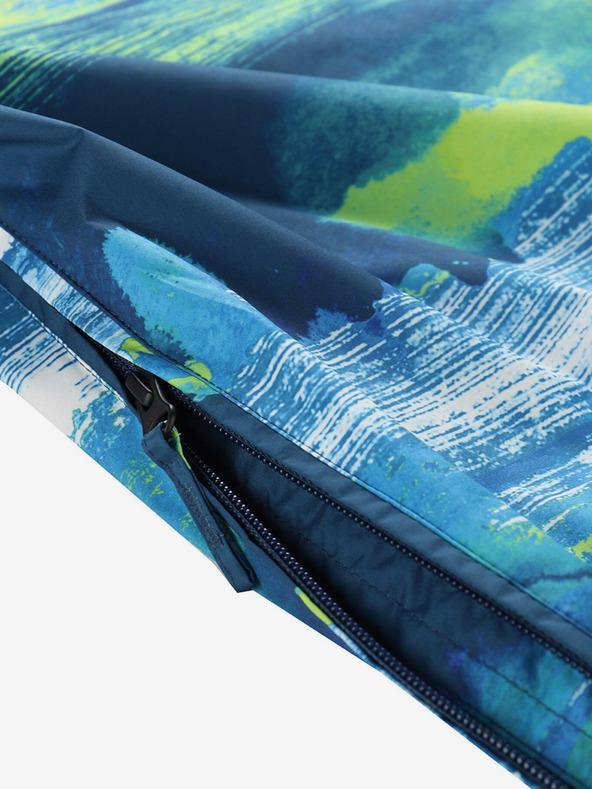 ALPINE PRO Зелено и синьо яке за открито за момчета ALPINE PRO ZEREDO