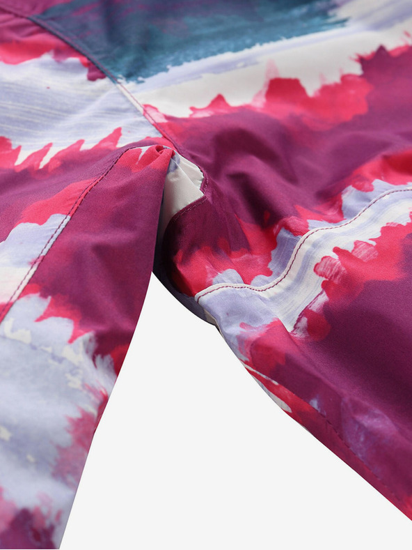 ALPINE PRO Сиво и розово яке за открито за момичета ALPINE PRO ZEREDO