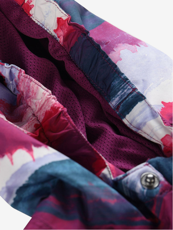 ALPINE PRO Сиво и розово яке за открито за момичета ALPINE PRO ZEREDO