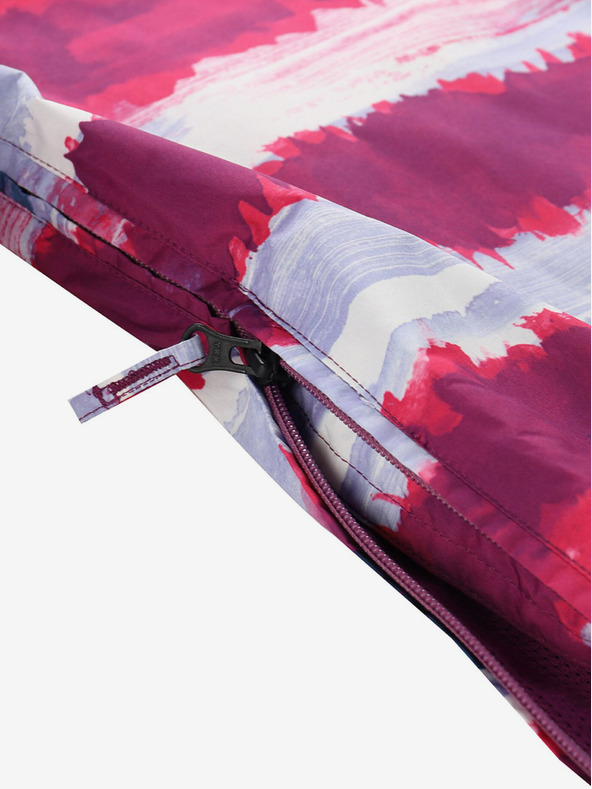 ALPINE PRO Сиво и розово яке за открито за момичета ALPINE PRO ZEREDO