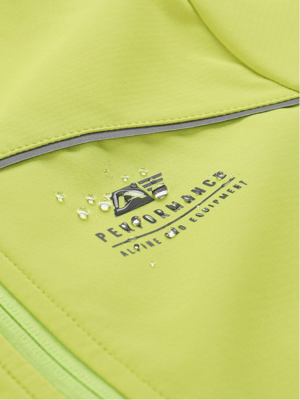 ALPINE PRO ALPINE PRO Geroco светлозелено детско софтшел яке