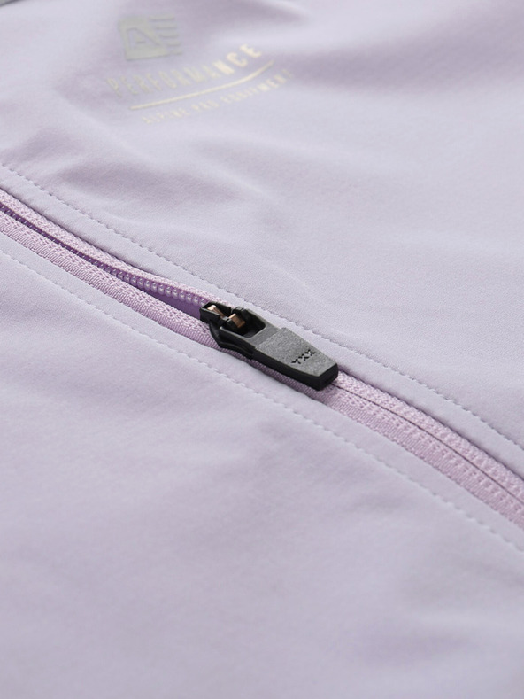 ALPINE PRO Светлолилаво дамско софтшел яке ALPINE PRO Geroca