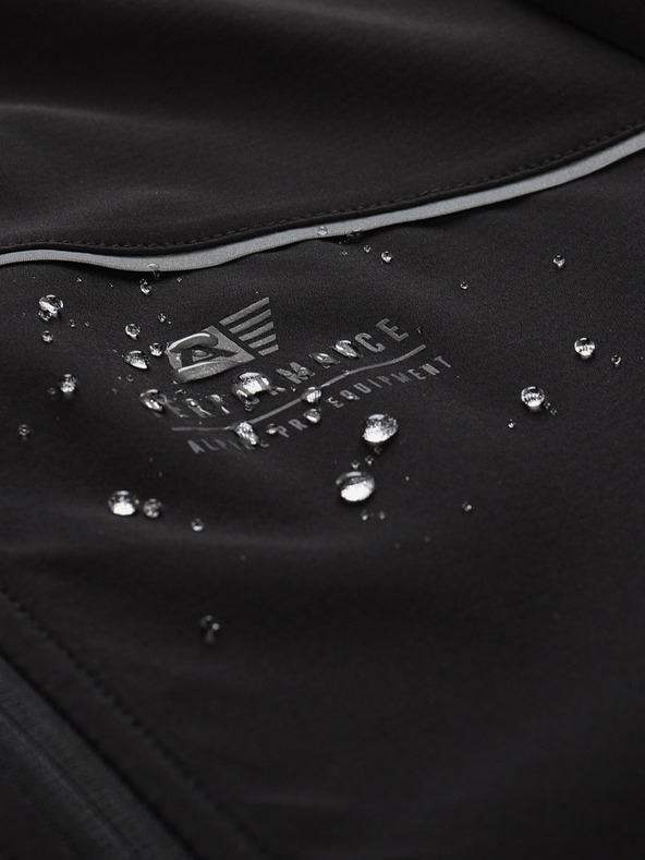 ALPINE PRO Черно дамско софтшел яке ALPINE PRO Geroca