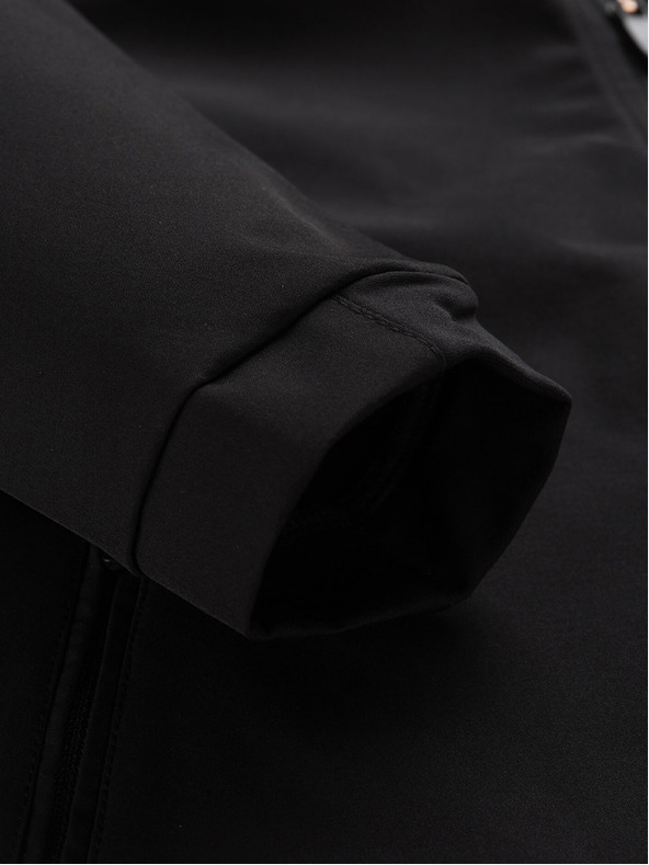 ALPINE PRO Черно дамско софтшел яке ALPINE PRO Geroca