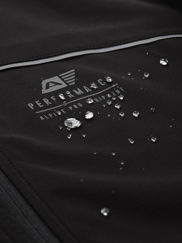ALPINE PRO Черно мъжко софтшел яке ALPINE PRO Geroc