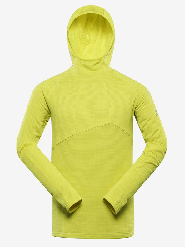 ALPINE PRO Неоново зелен мъжки функционален суитчър ALPINE PRO Gorf