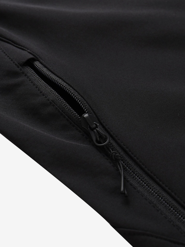 ALPINE PRO Черна мъжка софтшел жилетка ALPINE PRO WERS