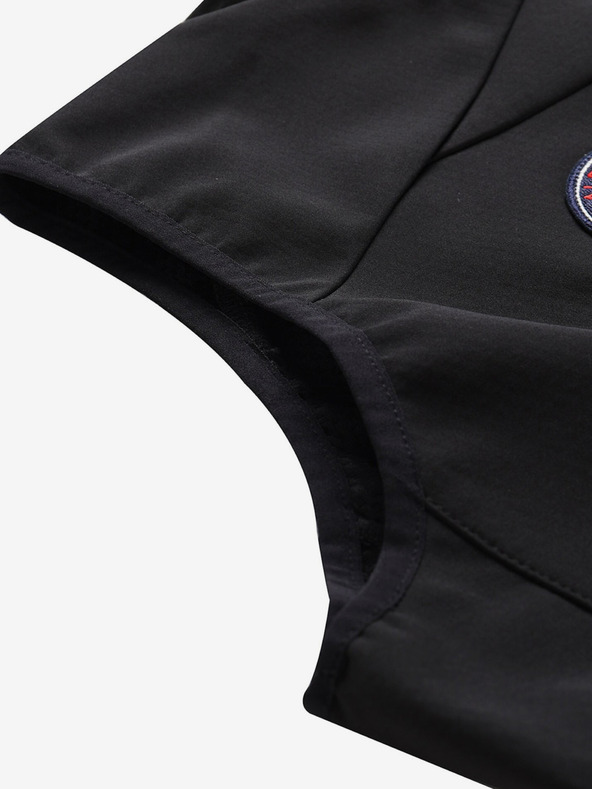 ALPINE PRO Черна мъжка софтшел жилетка ALPINE PRO WERS