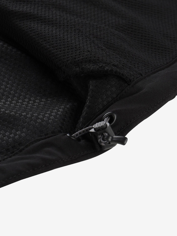 ALPINE PRO Черна мъжка софтшел жилетка ALPINE PRO WERS