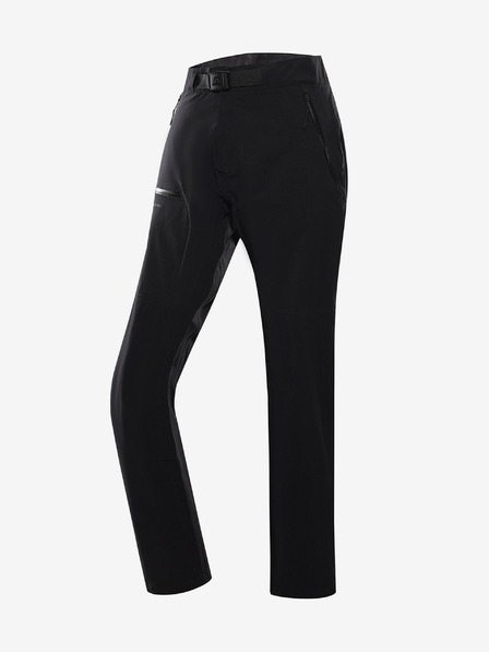 ALPINE PRO Черни мъжки панталони за открито с мембрана ALPINE PRO Zoner