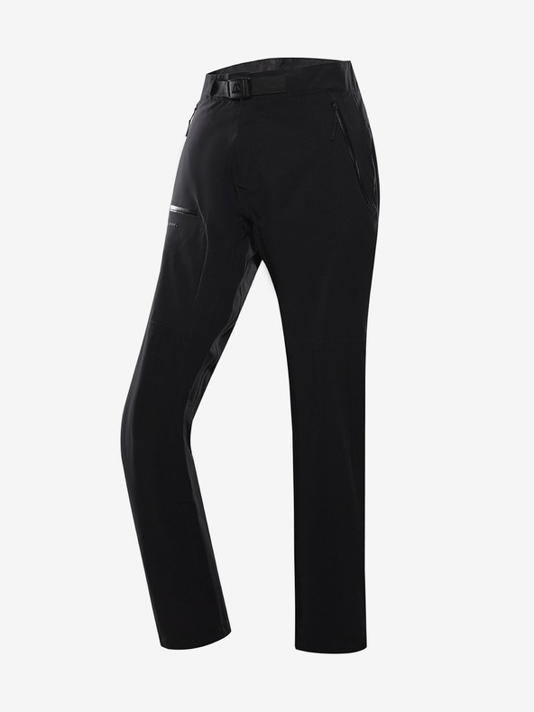 ALPINE PRO Черни мъжки панталони за открито с мембрана ALPINE PRO Zoner