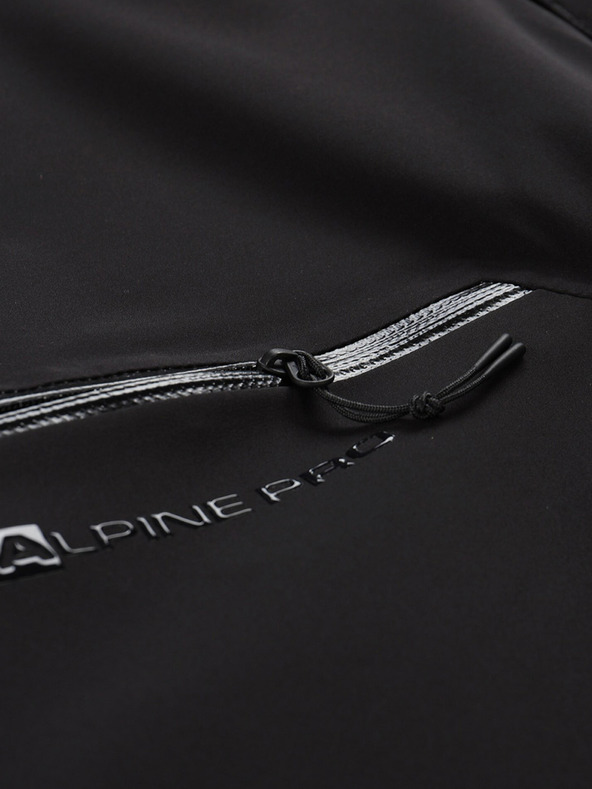 ALPINE PRO Черни мъжки панталони за открито с мембрана ALPINE PRO Zoner