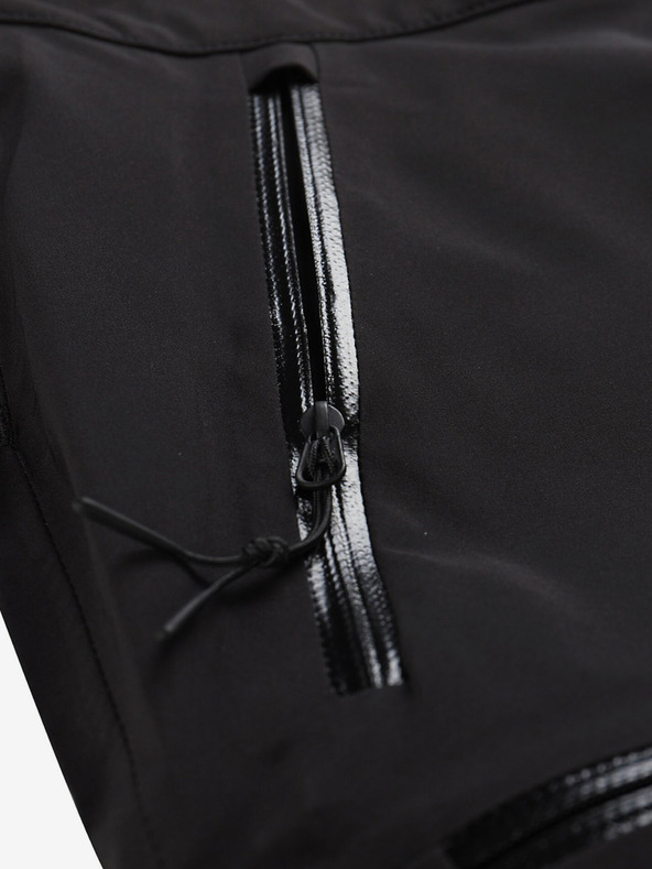 ALPINE PRO Черни мъжки панталони за открито с мембрана ALPINE PRO Zoner