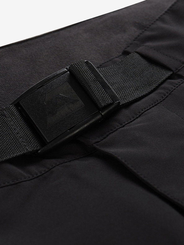 ALPINE PRO Черни мъжки панталони за открито с мембрана ALPINE PRO Zoner