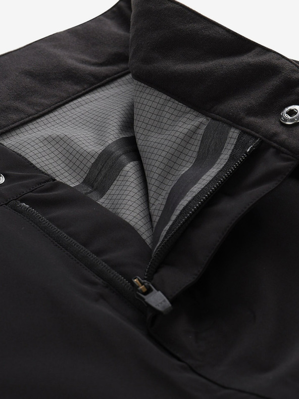 ALPINE PRO Черни мъжки панталони за открито с мембрана ALPINE PRO Zoner